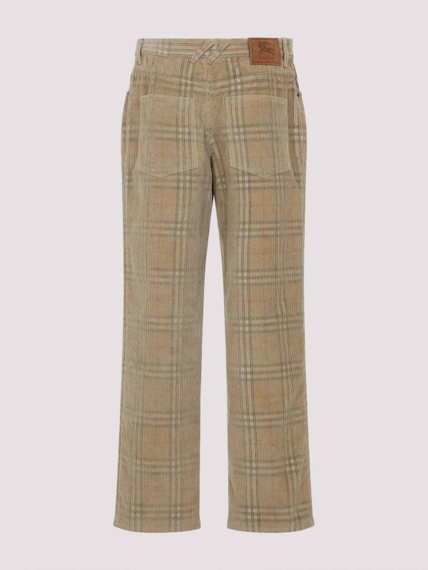 BURBERRY: カジュアルトラウザー online - カジュアルパンツ - 黒