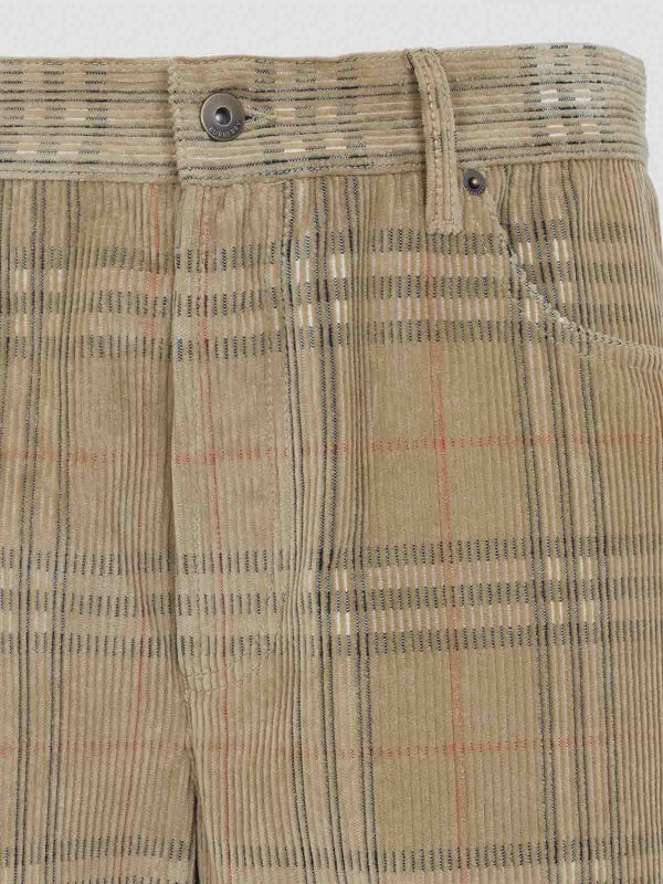 The Best Shops BURBERRY: カジュアルトラウザー - カジュアルパンツ - 黒