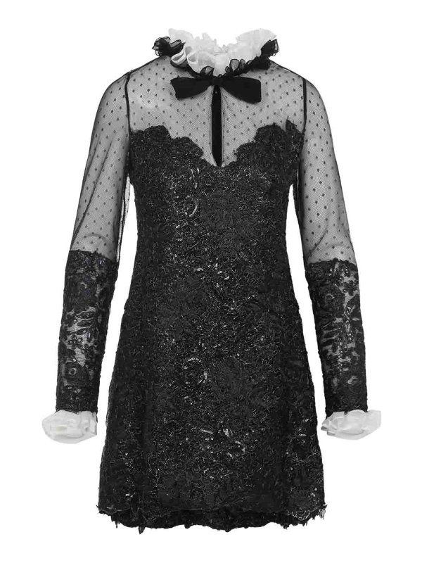 Giambattista Valli: ショートドレス - ショートドレス - 黒