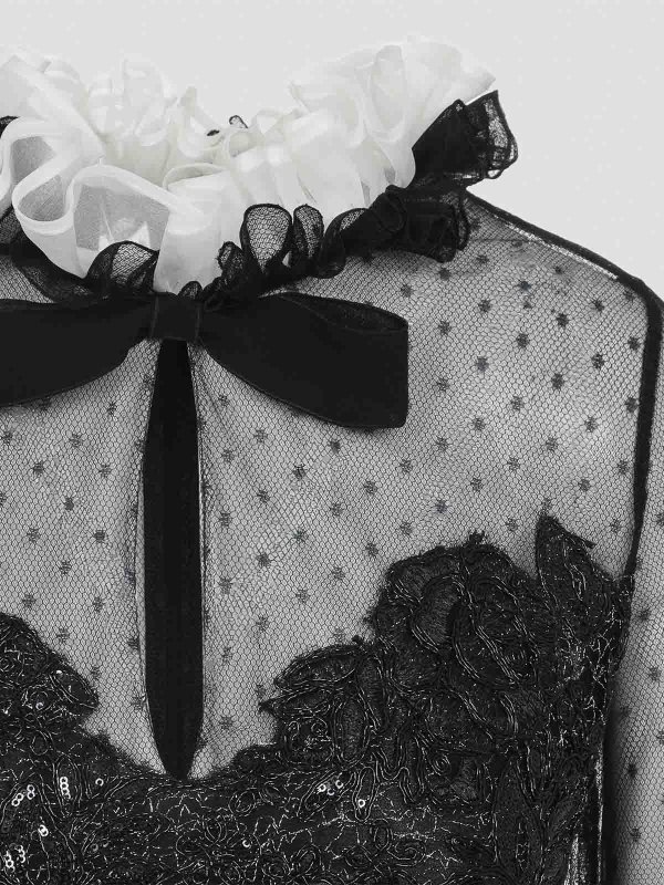 ショートドレス - 黒 Replica 
online: Giambattista Valli