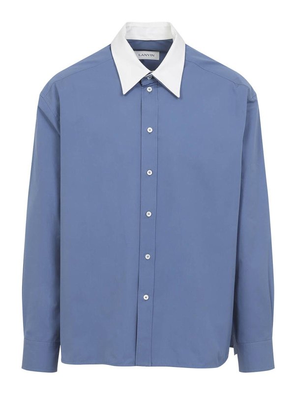 LANVIN: Hemden - Hemd - Blau