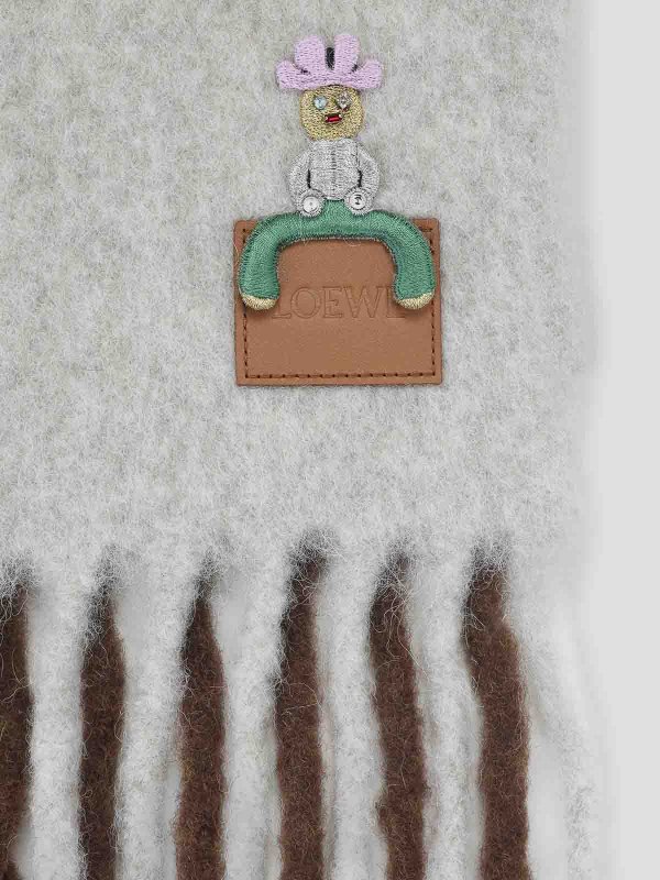 The Best Shops LOEWE: Bufandas y pañuelos - Bufanda - Marrón