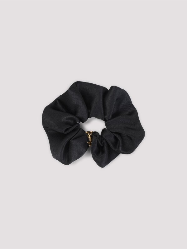 The Best Shops SAINT LAURENT: hair accessories - Silk Scrunchie