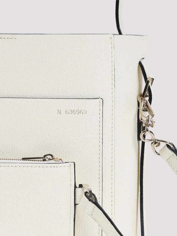 The Best Shops VALEXTRA: バケットバッグ - バケットバッグ - 白