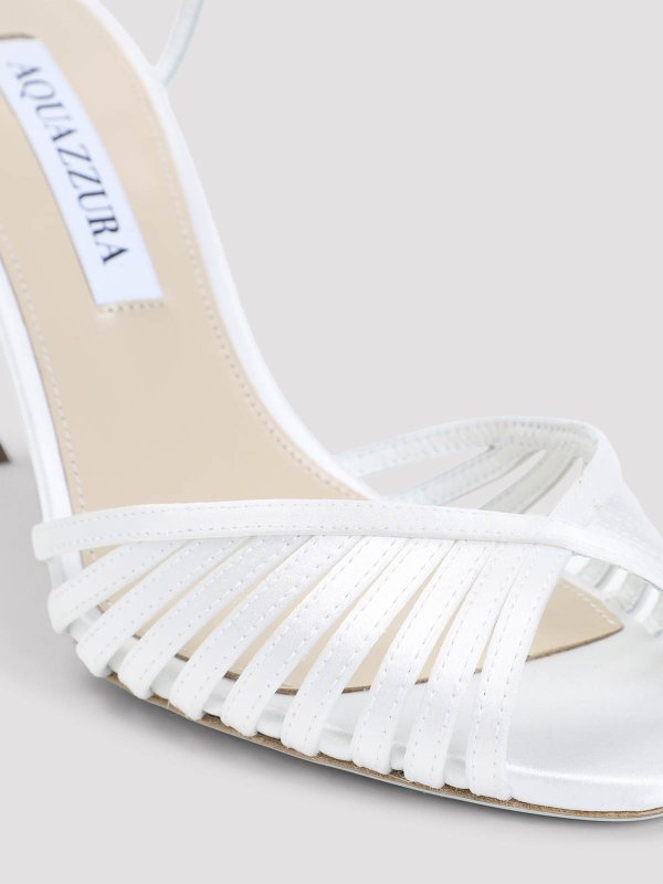サンダル - 白 shop online: Aquazzura