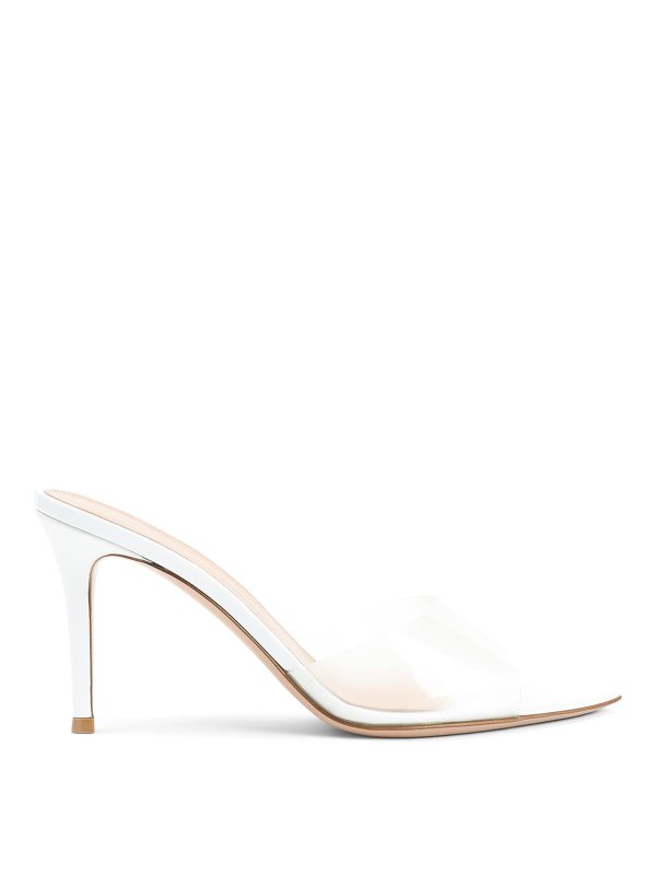 Gianvito Rossi: Mules - Mules - Weiß