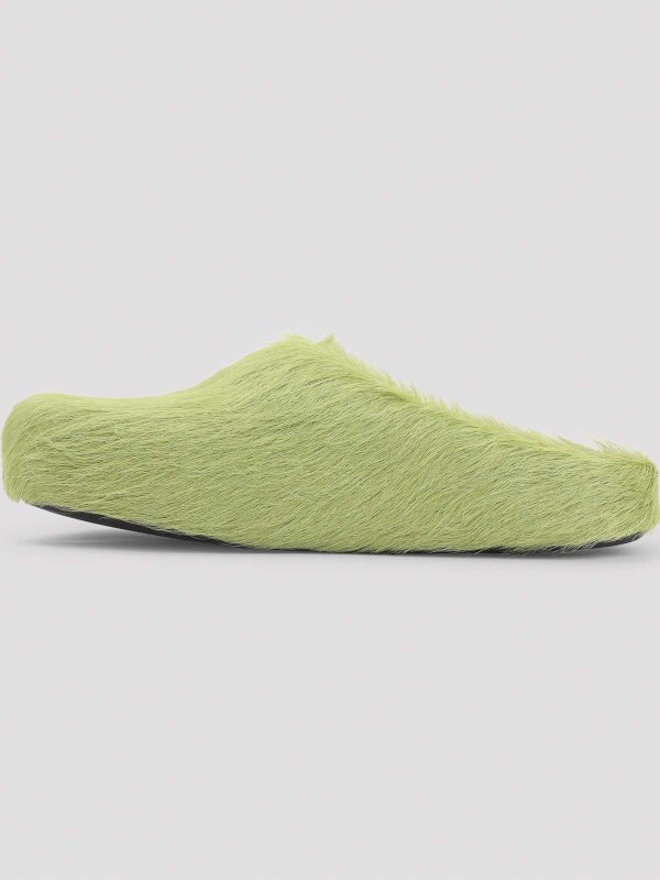 Marni: Zapatos chinelas online - Chinelas - Amarillo