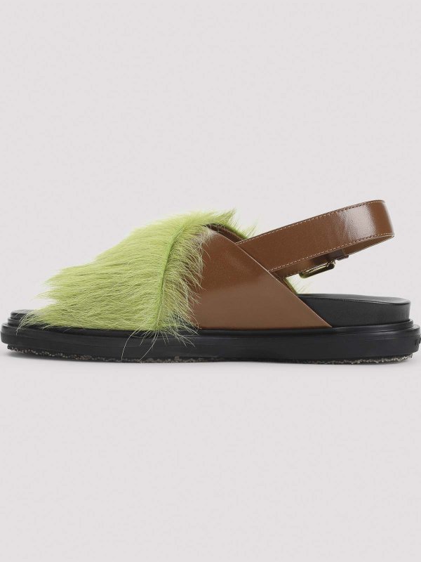 Marni: sandals online - Fussbett Sandals