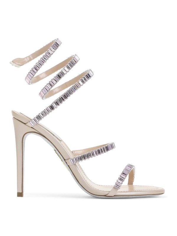 RENE CAOVILLA: サンダル - サンダル - 銀