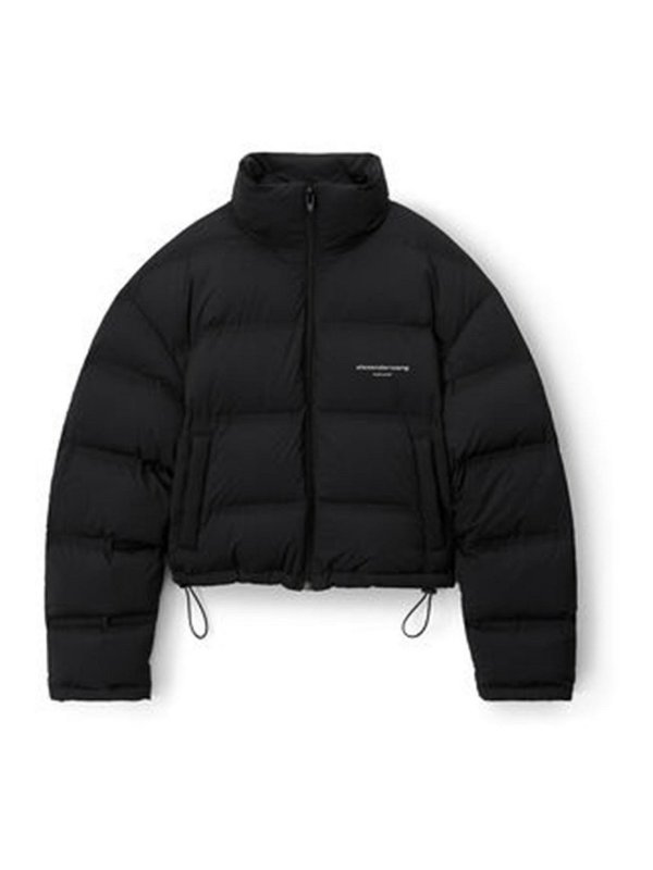 ALEXANDER WANG: padded jackets - Jacket With Logo