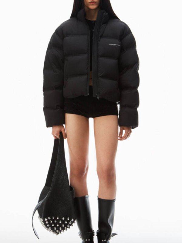 The Best Shops ALEXANDER WANG: padded jackets - Jacket With Logo