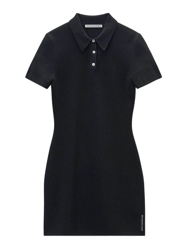 ALEXANDER WANG: Polos  - Polo - Noir