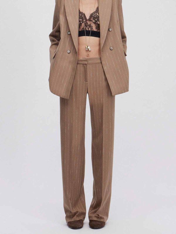 ERMANNO FIRENZE: カジュアルトラウザー online - カジュアルパンツ - ブラウン