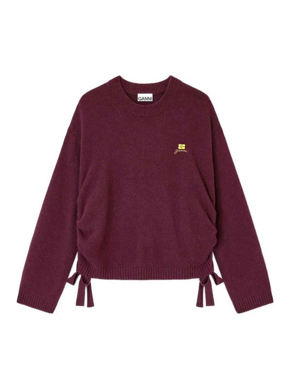 GANNI: camicie - Camicia con logo