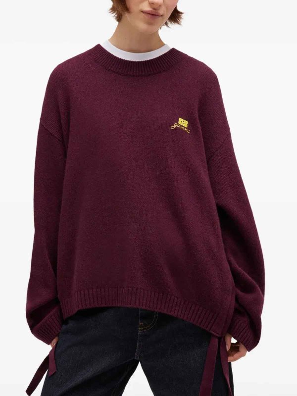 The Best Shops GANNI: camicie - Camicia con logo