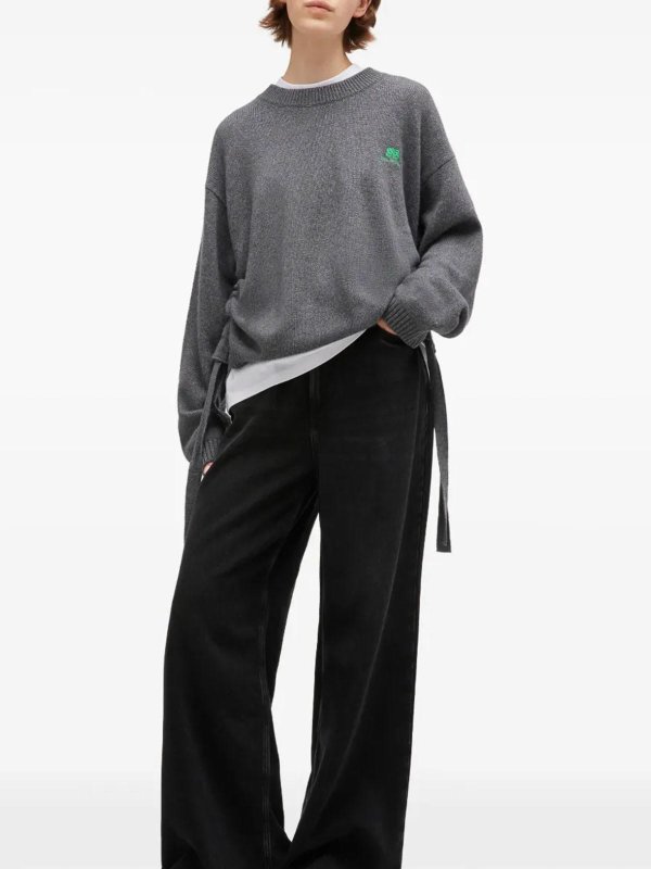 GANNI: camicie online - Camicia con logo