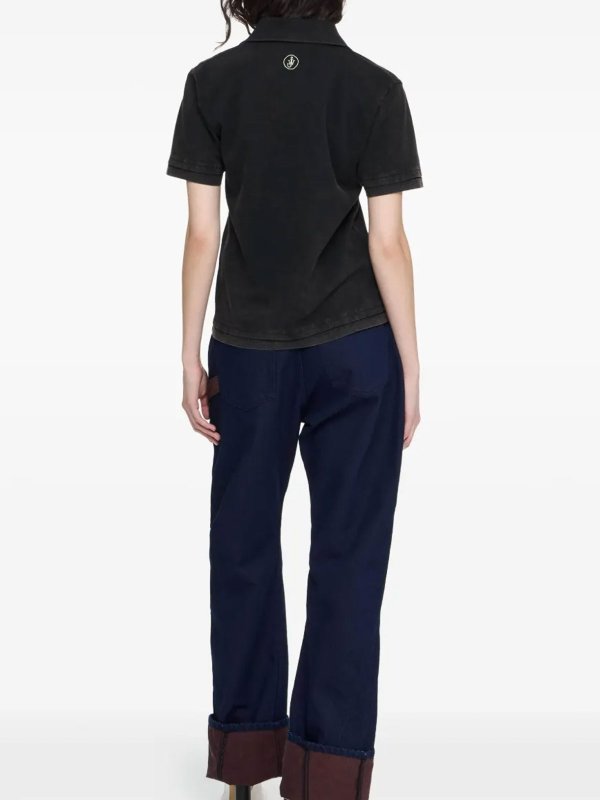 J.W. ANDERSON: ポロシャツ online - ポロシャツ - 黒