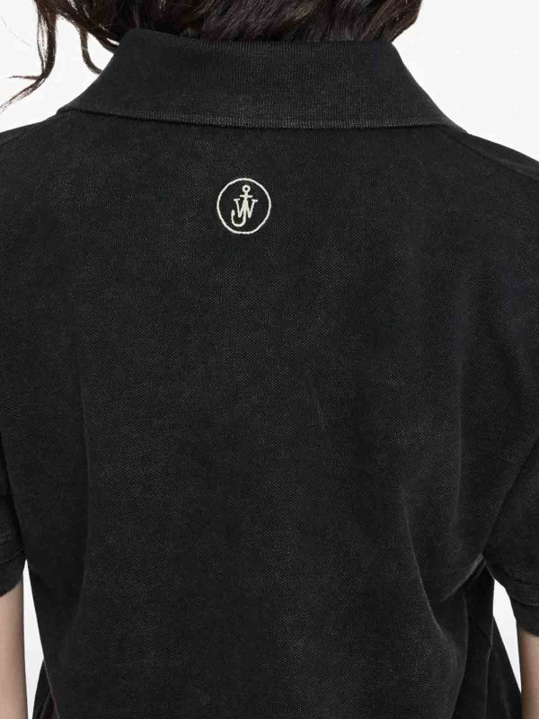 The Best Shops J.W. ANDERSON: ポロシャツ - ポロシャツ - 黒