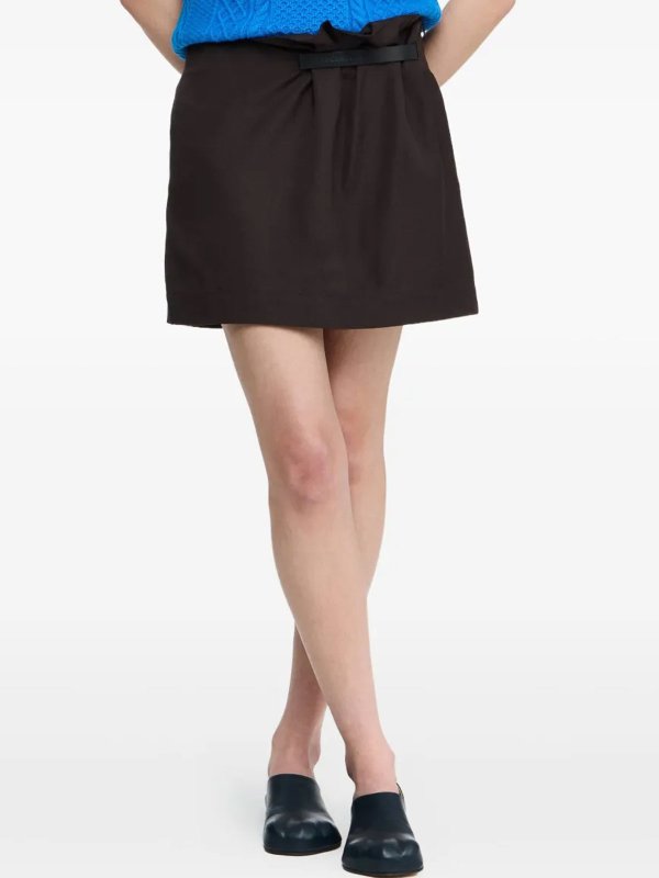 J.W. ANDERSON: ミニスカート online - ミニスカート - ブラウン