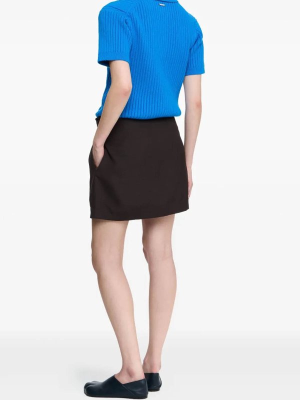 The Best Shops J.W. ANDERSON: ミニスカート - ミニスカート - ブラウン