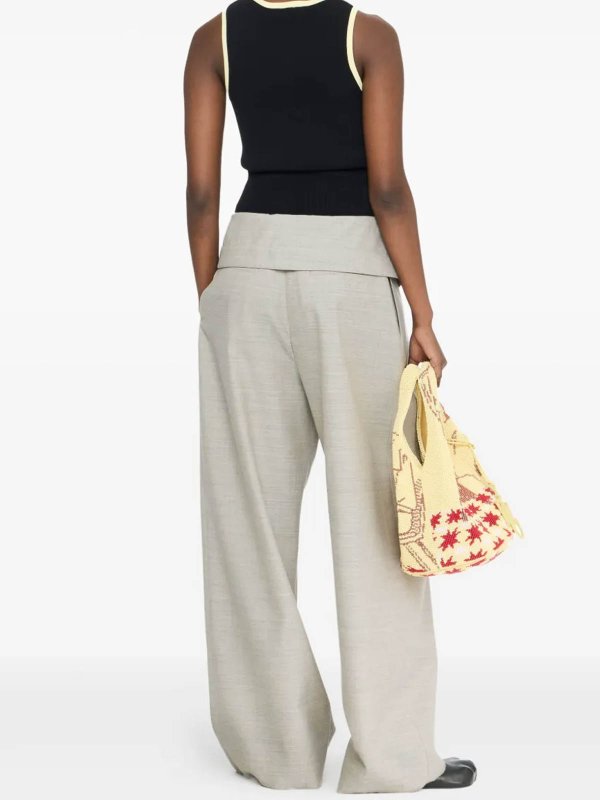 The Best Shops J.W. ANDERSON: カジュアルトラウザー - カジュアルパンツ - ベージュ