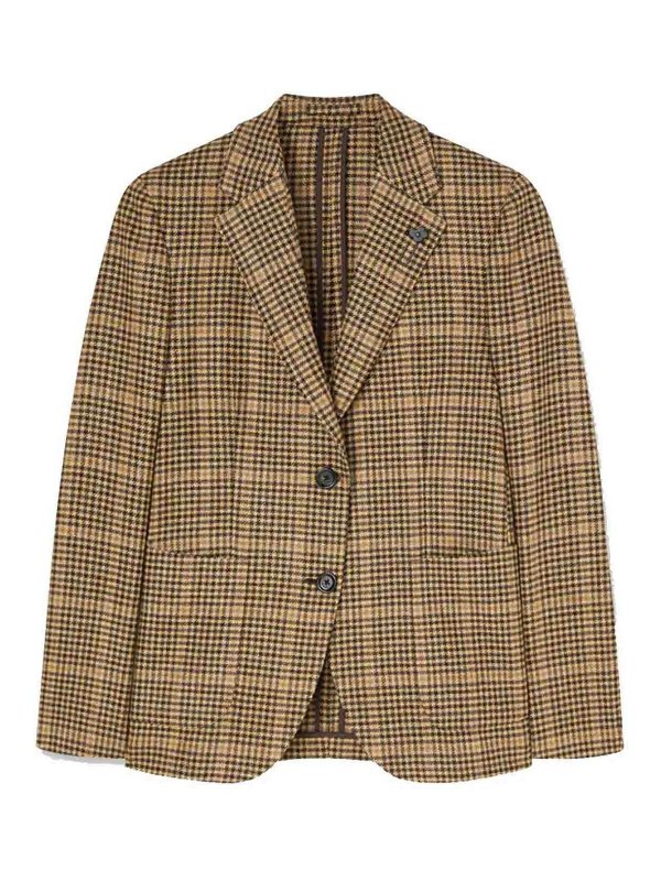 LARDINI: ブレザー - ブレザー - ブラウン