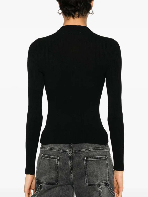 Suéter Cuello Redondo - Negro shop online: m.s.g.m.