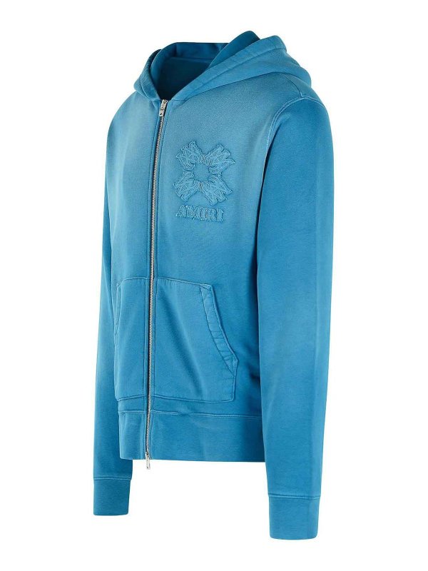 The Best Shops AMIRI: スウェット＆セーター - スウェットシャツ/セーター - ブルー