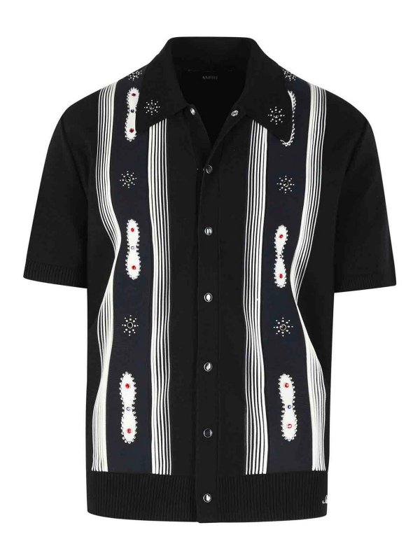 AMIRI: Hemden - Hemd - Schwarz