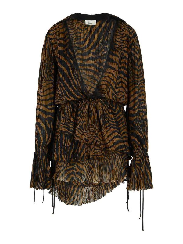 BLUMARINE: トップス＆タンクトップ - トップ/タンクトップ - ブラウン