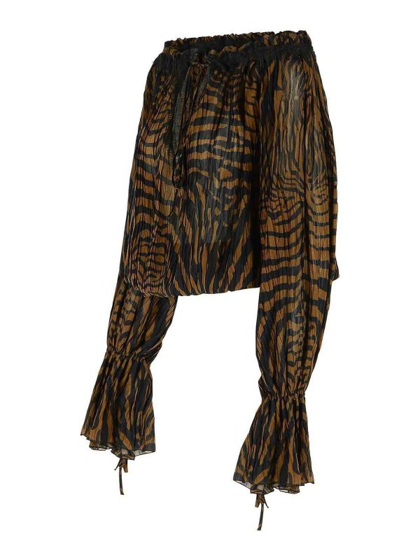 The Best Shops BLUMARINE: ブラウス - ブラウス - ブラウン