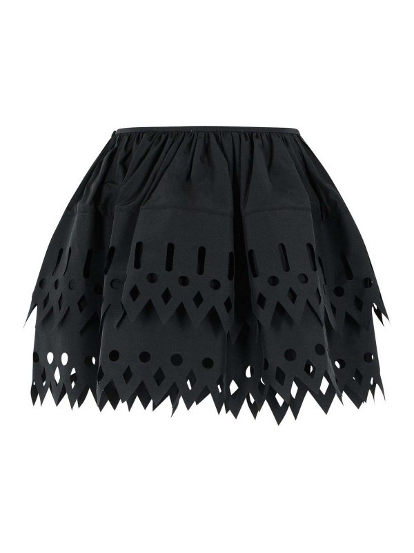 BLUMARINE: ニーレングススカート＆ミディ丈 online - 膝丈/ミディスカート - 黒