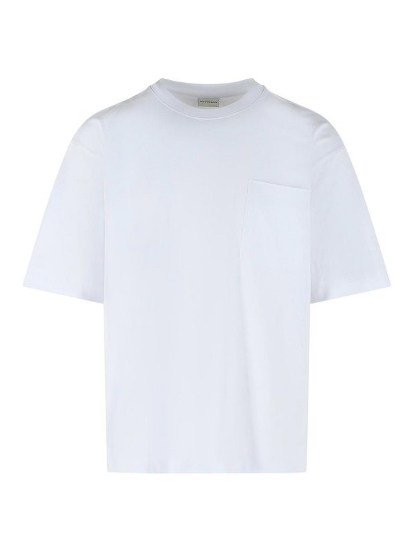 DRIES VAN NOTEN: Camisetas - Camiseta - Blanco