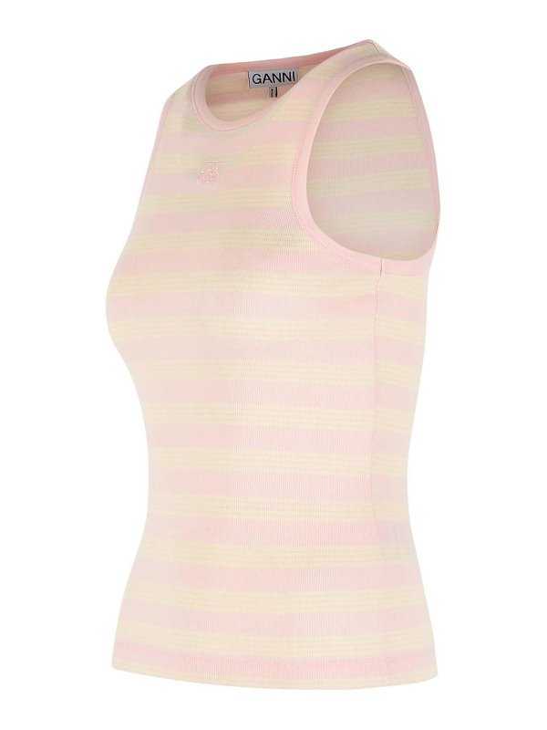 The Best Shops GANNI: Tops und Tank Tops - Top - Nude