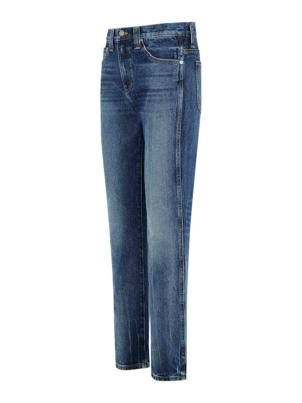 The Best Shops KHAITE: Jeans Rectos - Vaqueros Rectos - Azul