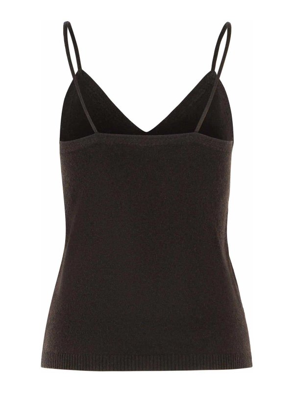 LISA YANG: Tops y camisetas sin mangas online - Top - Marrón