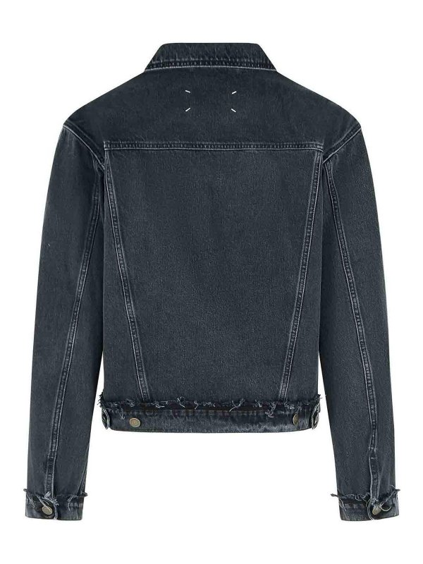 Maison Margiela: Tops & Tank tops online - Black Cotton Jacket