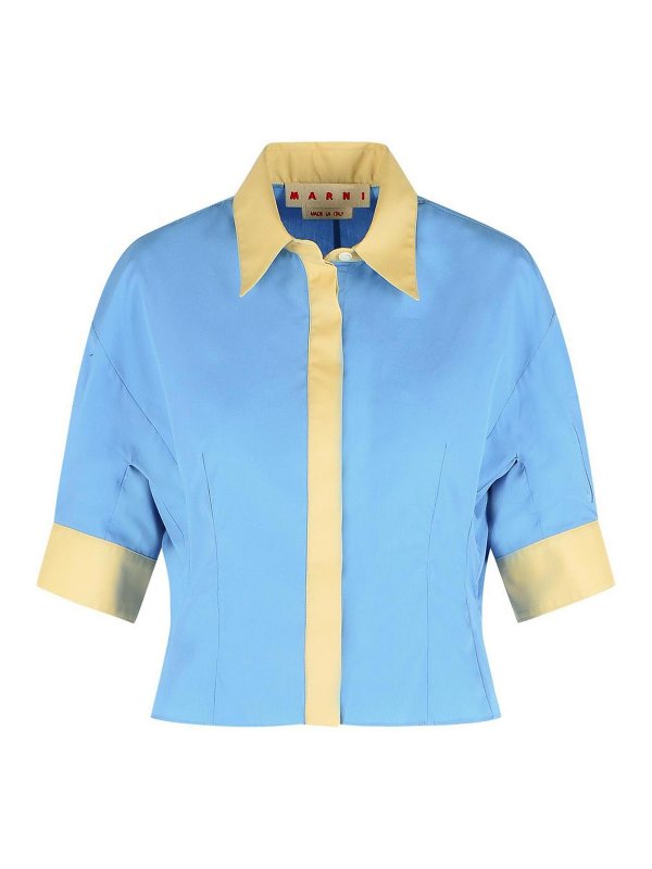 Marni: シャツ - シャツ - ライトブルー