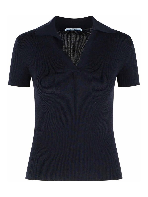 Max Mara: Polos - Polo - Azul