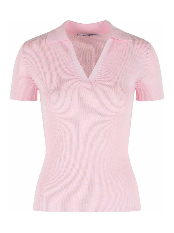 Max Mara: ポロシャツ - ポロシャツ - ヌードカラー