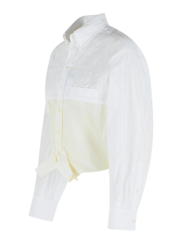 The Best Shops MM6 MAISON MARGIELA: シャツ - シャツ - 白