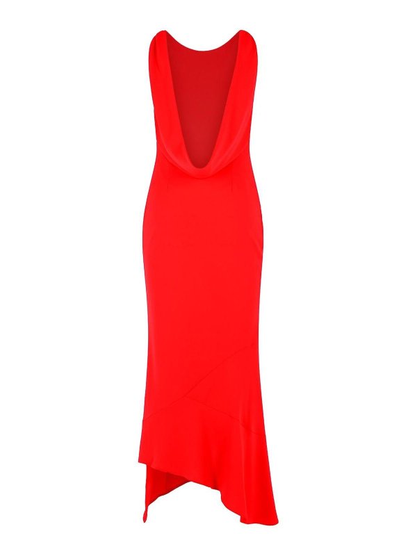 THE ANDAMANE: ニーレングスドレス online - 膝丈ドレス - 赤