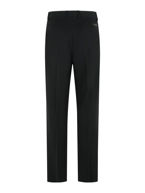 VERSACE: カジュアルトラウザー online - カジュアルパンツ - 黒