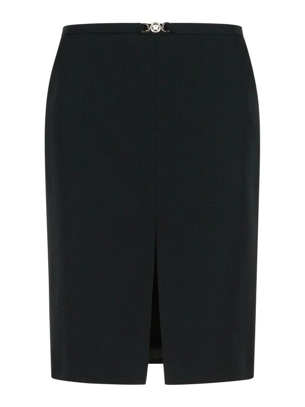 VERSACE: Knielange und Midi Röcke - Midirock - Schwarz