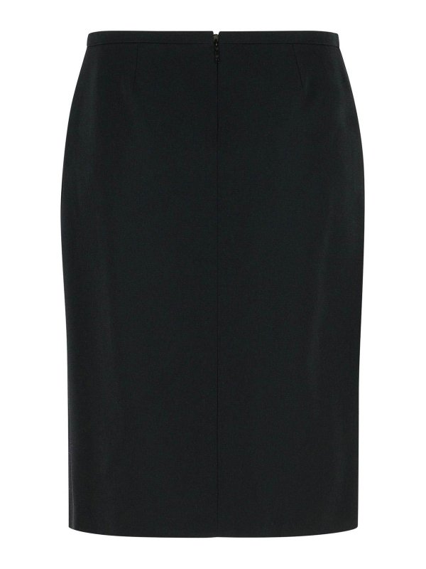VERSACE: Knielange und Midi Röcke online - Midirock - Schwarz