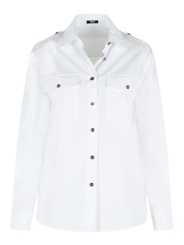 VERSACE: Camisas - Camisa - Blanco