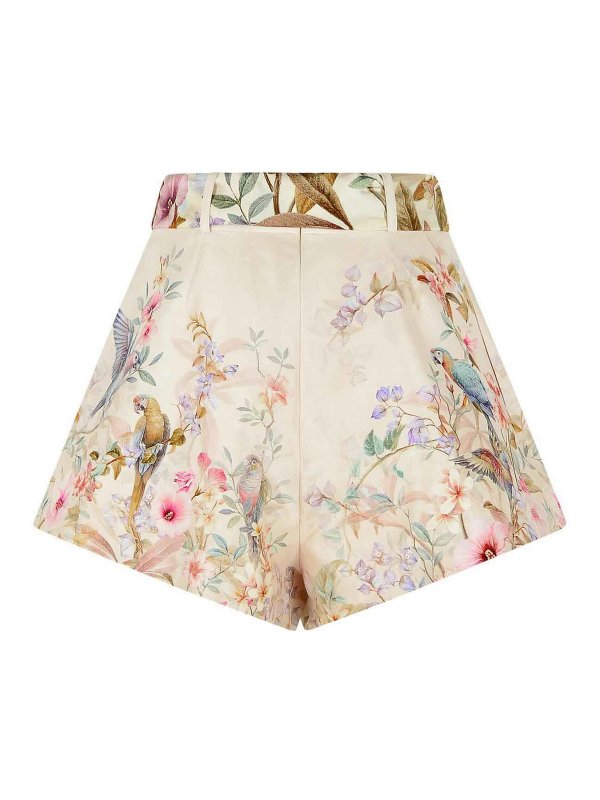 ZIMMERMANN: トラウザーショーツ online - ショートパンツ - クリーム