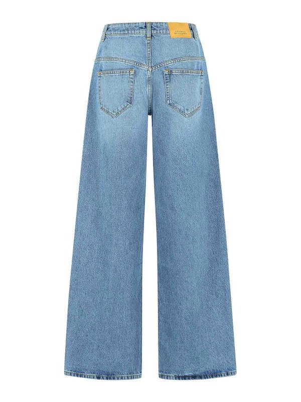 ISABEL MARANT: ストレートジーンズ online - ストレートジーンズ - ライトブルー