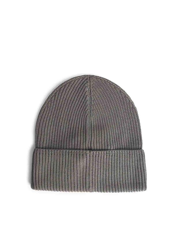 MONCLER: Bonnets online - Bonnet - Gris