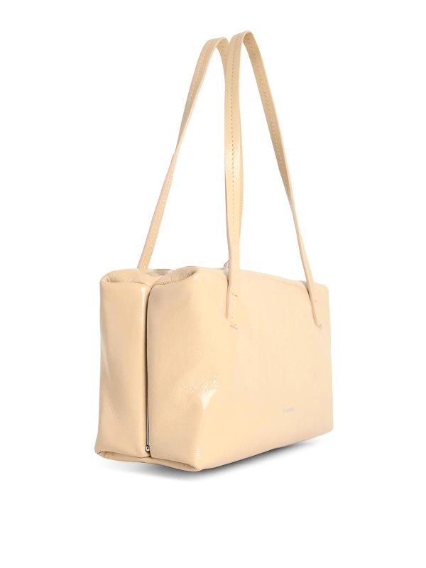 JIL SANDER: クラッチバッグ online - クラッチバッグ - ベージュ